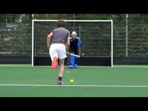 NAANOO-HOCKEY New 2.25 Carbon Groove Goalie Test Session JB1 AMHC