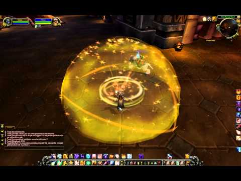 World of warcraft PTR 4.0.1 : Priest Power Word Barrier spell effect