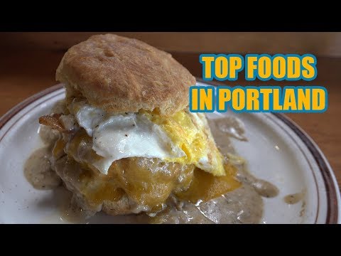 Top Places To Eat In Portland [4K] - Vacation Travel Guide - Portland Oregon