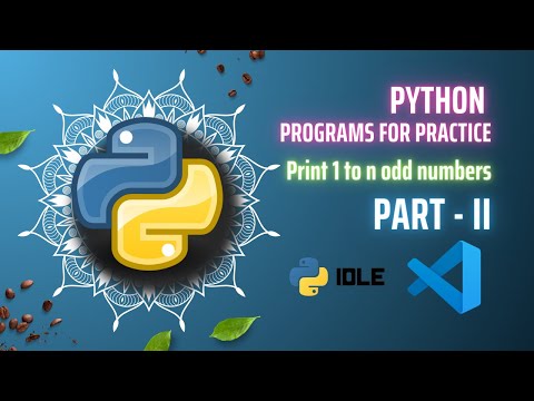 Python Programs Print 1 To N Odd Numbers Python Pythonprogramming Telugucodeguru