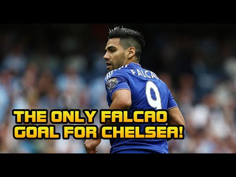 Falcao first goal (Chelsea FC)