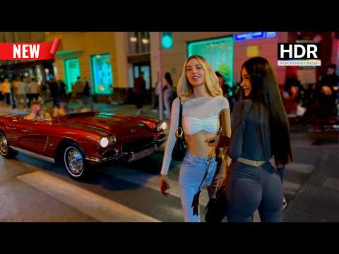 🔥 Moscow After Midnight 2025 🔥 Wild Street Nightlife in Russia! 4K HDR