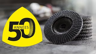 50 ans de disques à lamelles abrasives! | Klingspor