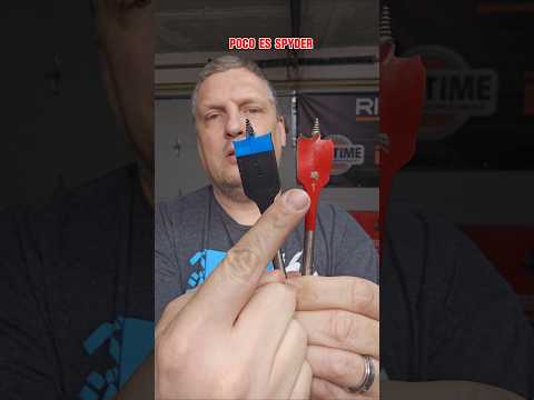 Who Makes a Better Spade Bit (Diablo vs Spyder) #diablo #tooltestraw #spyder #diy #howto #spadebits