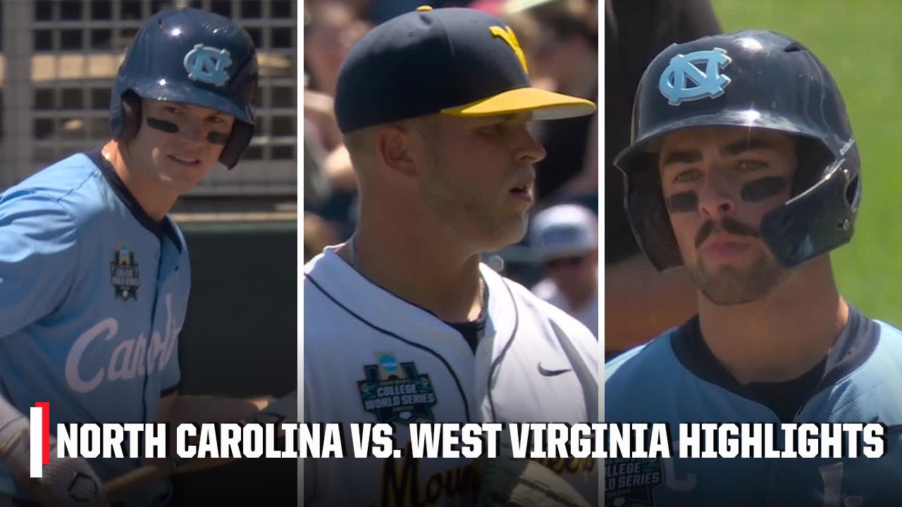 North Carolina vs. West Virginia | Full Game Highlights | Men’s College World Series