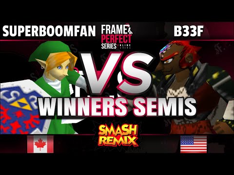 FPS5 Online - SuPeRbOoMfAn (Link) vs. ND64 | B33f - Smash Remix Winners Semis