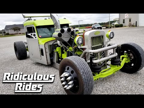 Meet Overkill - The Ultimate Peterbilt RatRod | RIDICULOUS RIDES