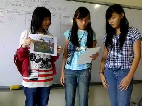 English Presentation by Vanessa Halkin, Viriya n Viona ED.