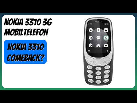 BEWERTUNG (2025): Nokia 3310 3G Mobiltelefon. Infos