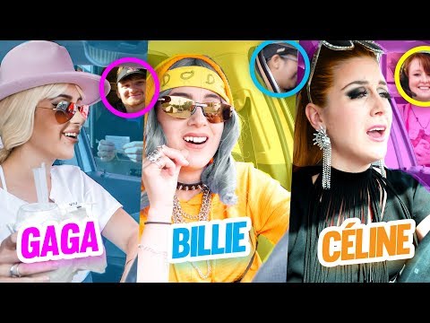 Going Through Drive Thru's Dressed as Celebrities (Part 1) | DENYZEE