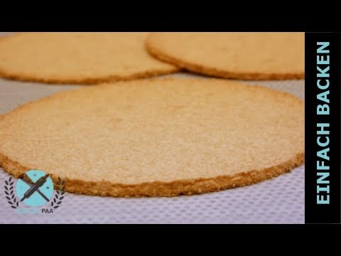 Japonais cake base | Crispy base basic recipe