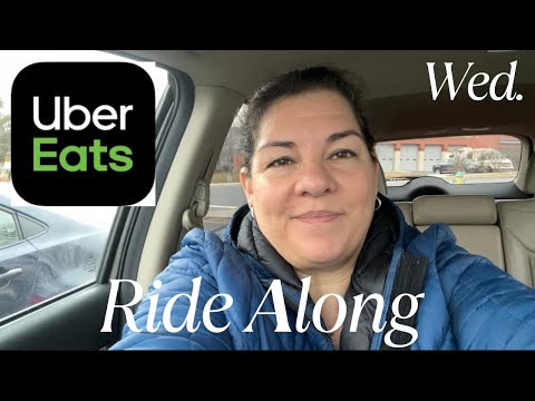 UberEats ride along with Dayna, EP. 80