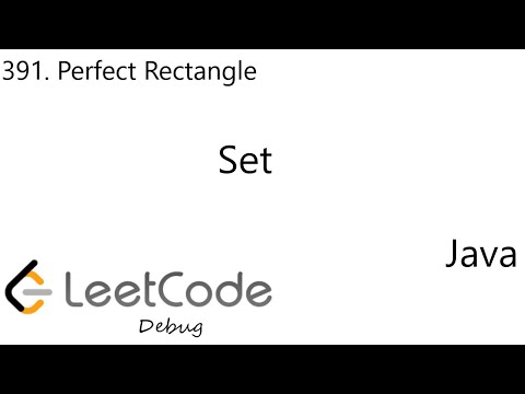 Leetcode 391 Perfect Rectangle Hashset Debug Java