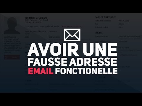 comment installer une adresse e-mail