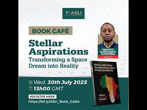 Thumbnail for ASLI Book Cafe 4 - A conversation with Timothy Kuhamba (Author, 'Stellar Aspirations')