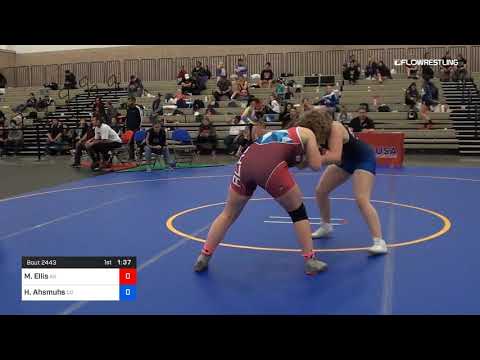69 Kg Consi Of 8 2 Madison Ellis Team Alaska Vs Hailey Jo Ahsmuhs Team Colorado