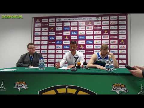 Stelmet Enea BC Zielona Góra vs Anwil Włocławek – konferencja prasowa | ZGSPORT.PL