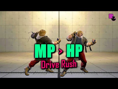 SF6 Ken: TARGET COMBO Drive Rush Followups