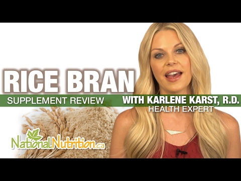 Professional Natural Supplement Review - Rice Bran