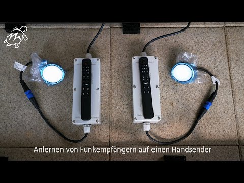 megalite - Anlernen von Handsendern an der Funksteuerung