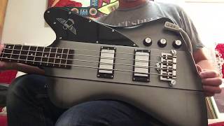Video thumbnail for 2009 Epiphone Thunderbird IV Bass Special Run Silverburst Limited Edition Custom Shop China by johnnyangel69