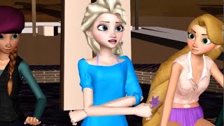 MMD Frozen Queen Elsa wont say shes in love with Jack frost 3d animation +DL