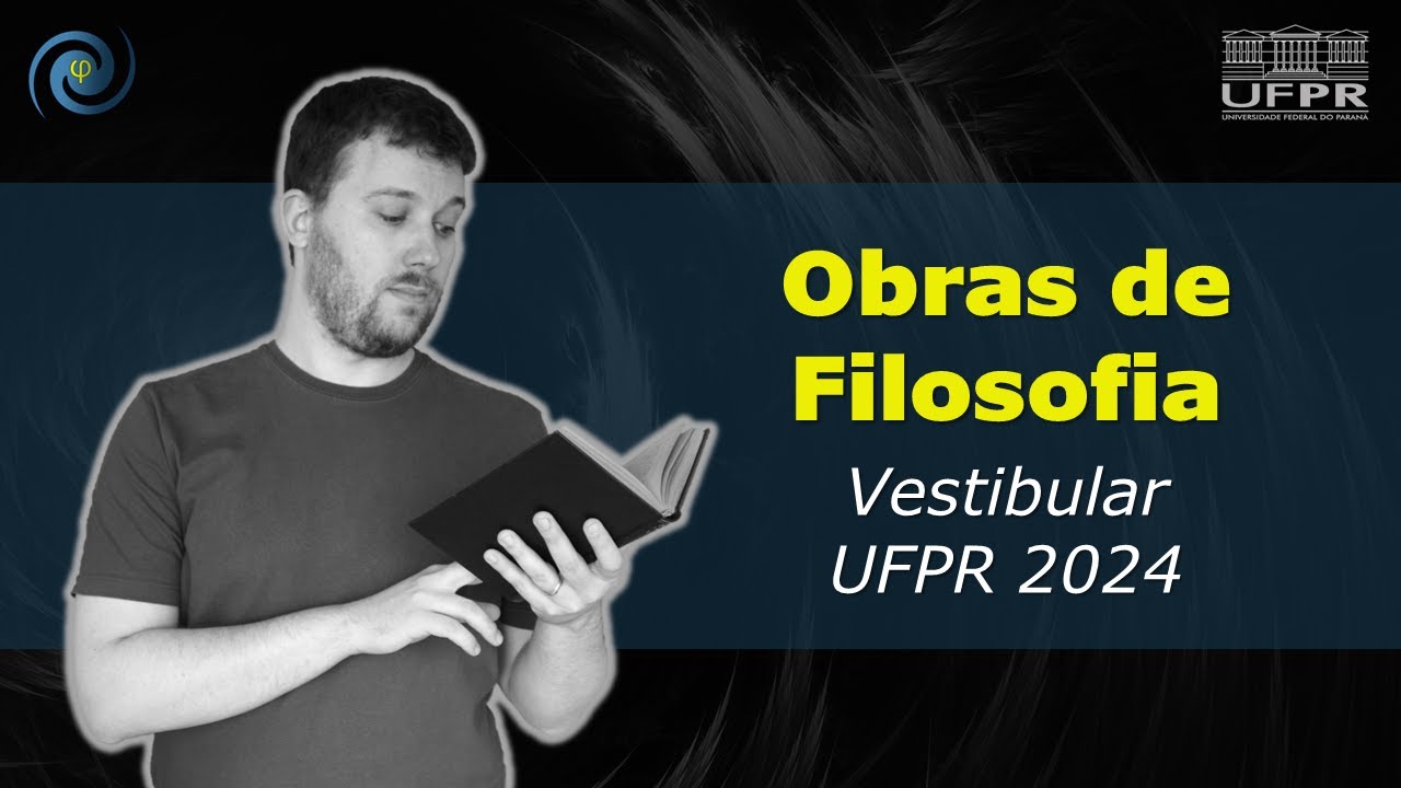 Obras de Filosofia para o Vestibular 2024 da UFPR