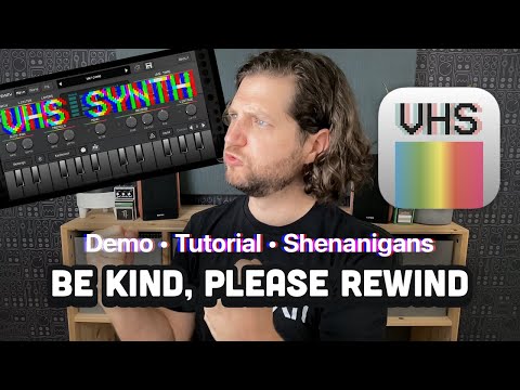 VHS Synth by AudioKit | Presets Demo, Partial Tutorial & Shenanigans