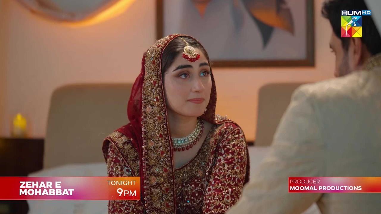 Zehar-e-Mohabbat - Ep 15 Promo - Tonight At 10 Pm On Youtube [ Zoha Tauqeer - Omer Shahzad ]