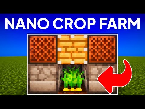 🔥 EASIEST Nano Crop Farm in Minecraft 1.20.2! 💥
