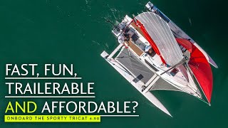 Tricat 6.90 – Can it really provide fun, fast, trailable AND affordable sailing