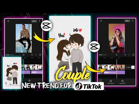 Tiktok Viral Couple Video Editing | Tiktok couple trend Capcut | Sahib Editx.