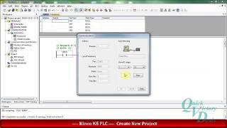 Kinco PLC - part 1 - Programming with Kinco Builder - Create New Project
