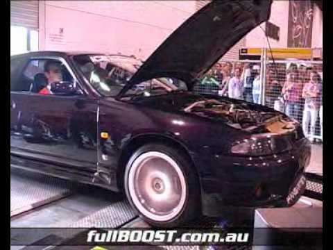 Nissan GT-R dyno 593kW
