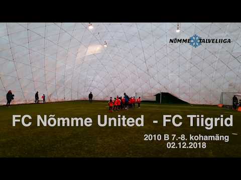 FC Nõmme United Must - FC Tiigrid 0-2 (Talveliiga 2018/2019 I etapp)