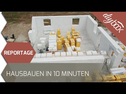 Reportage: Building a house in 10 minutes - The magic of aerated concrete