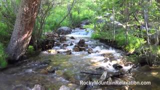 Relaxing Nature Sounds-Mountain Stream For Meditation-White Noise-Sleep-Study