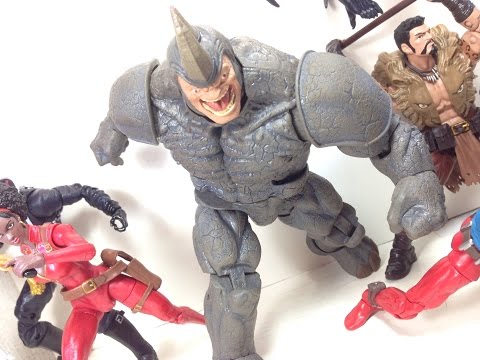 Rhino Marvel Legends Build a Figure Review