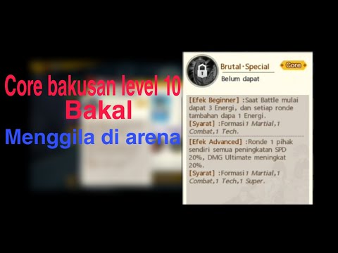 Core karakter baru Bakuzan level 10