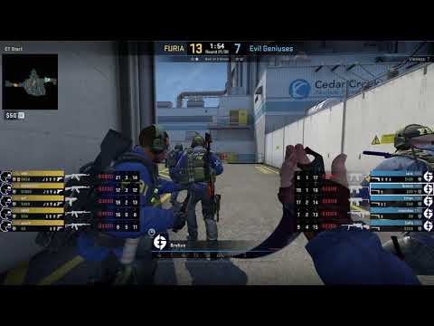 Brehze vs FURIA - de_nuke - CT by demtovideo