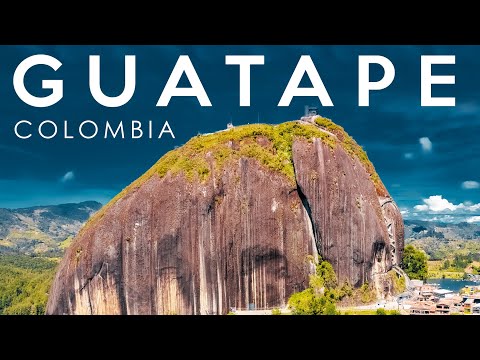 GUATAPE - COLÔMBIA O melhor lugar para visitar perto de Medellín O destino mais bonito do mundo.
