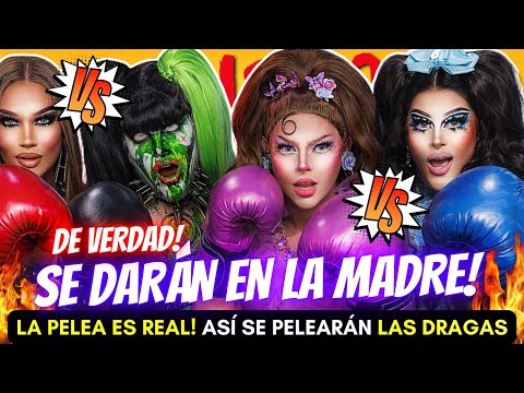 ES REAL LA PELEA DE DRAGAS! GEORGIE 🆚 VELVE y KYLIEZZ 🆚 ALEXIS! JUANA AVISA RETIRO! SAIR EN POLÉMICA