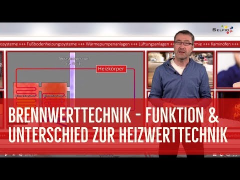 Wie funktioniert Brennwerttechnik und wo ist der Unterschied zu Heizwerttechnik?