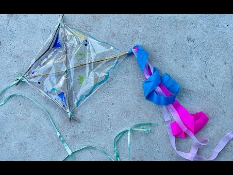 How to make paper kites that work well and fly high on windy days