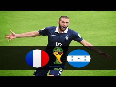 France vs Honduras 2014 FIFA World Cup Brazil Match 10