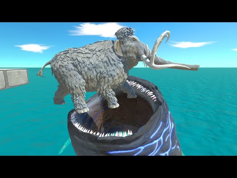 Units that are eaten by bloops when jumping - Animal Revolt Battle Simulator