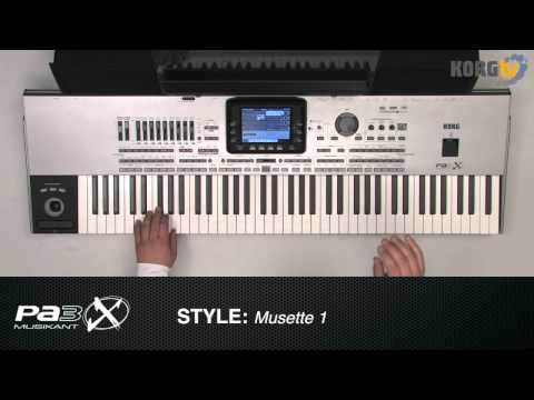 KORG TV / Pa3X MUSIKANT: "Jazz/Big Band & Standard" - Style Demo
