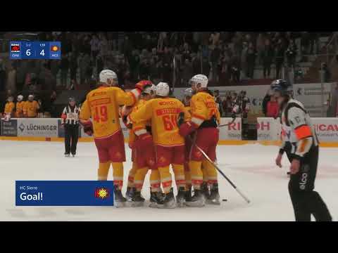 Roberts Cjunskis Goal vs EHC Chur 17.11.2024 | Swiss League