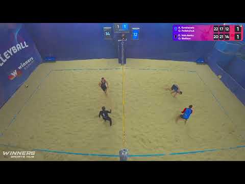22:45 A. Kotelenets / O. Polishchuk - D. Vakulenko / O. Bielikov 10.05.2023|Winners Beach Volleyball