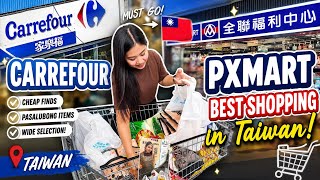 Carrefour &amp;amp; PX Mart — the ultimate shopping stops in Taiwan! 🇹🇼🛒